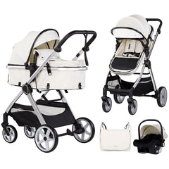 Carucior Chipolino Vista 3 in 1 biscotta