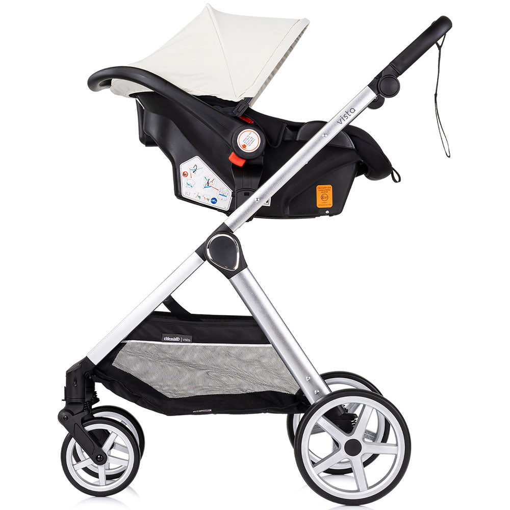 Carucior Chipolino Vista 3 in 1 biscotta