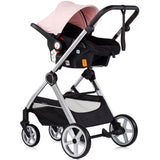 Carucior Chipolino Vista 3 in 1 pink marshmallow