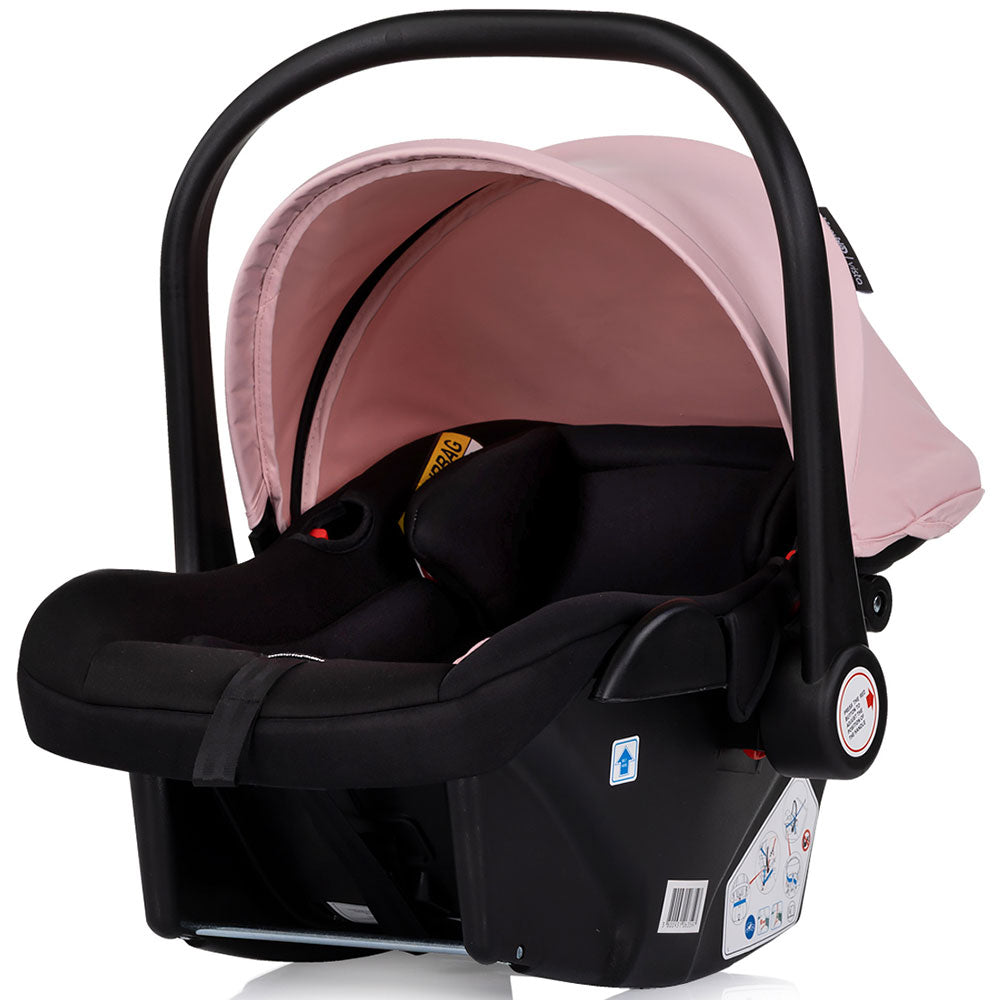Carucior Chipolino Vista 3 in 1 pink marshmallow