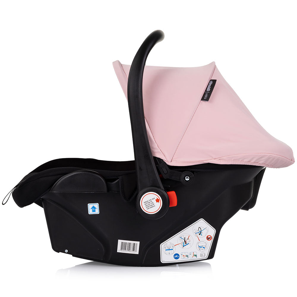 Carucior Chipolino Vista 3 in 1 pink marshmallow