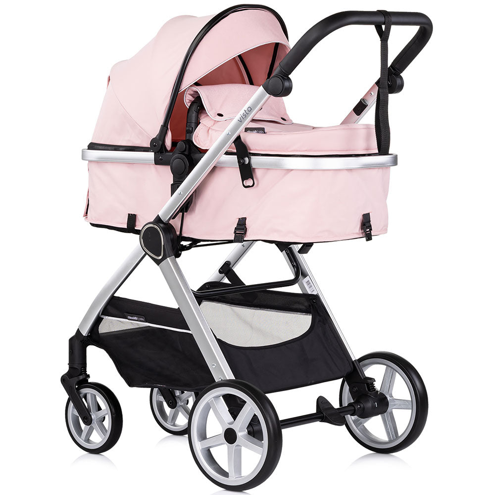 Carucior Chipolino Vista 3 in 1 pink marshmallow