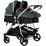 Carucior gemeni Chipolino Duo Smart 2 in 1 basil