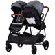 Carucior gemeni Chipolino Duo Smart 2 in 1 cloud