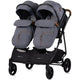 Carucior gemeni Chipolino Duo Smart 2 in 1 cloud