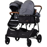 Carucior gemeni Chipolino Duo Smart 2 in 1 cloud