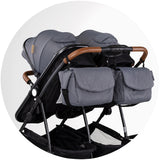 Carucior gemeni Chipolino Duo Smart 3 in 1 cloud