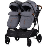 Carucior gemeni Chipolino Duo Smart 3 in 1 cloud
