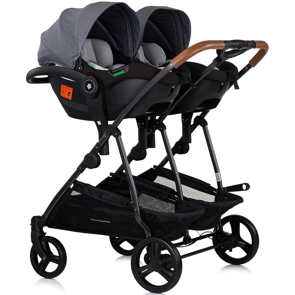 Carucior gemeni Chipolino Duo Smart 3 in 1 cloud