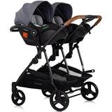 Carucior gemeni Chipolino Duo Smart 3 in 1 cloud