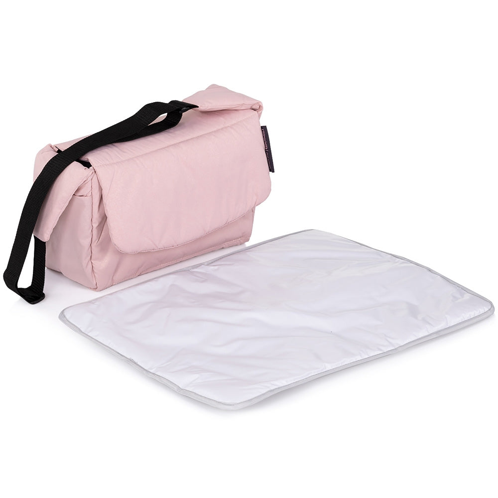 Carucior gemeni Chipolino Duo Smart 3 in 1 pink marshmallow - gogobaby.ro