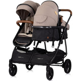 Carucior gemeni Chipolino Duo Smart 3 in 1 tiramisu