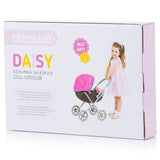 Carucior pentru papusi Chipolino Daisy hearts