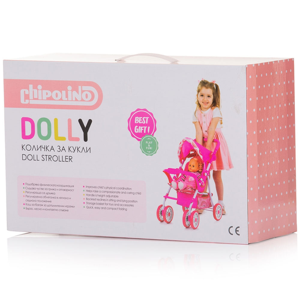 Carucior pentru papusi Chipolino Dolly cupcakes