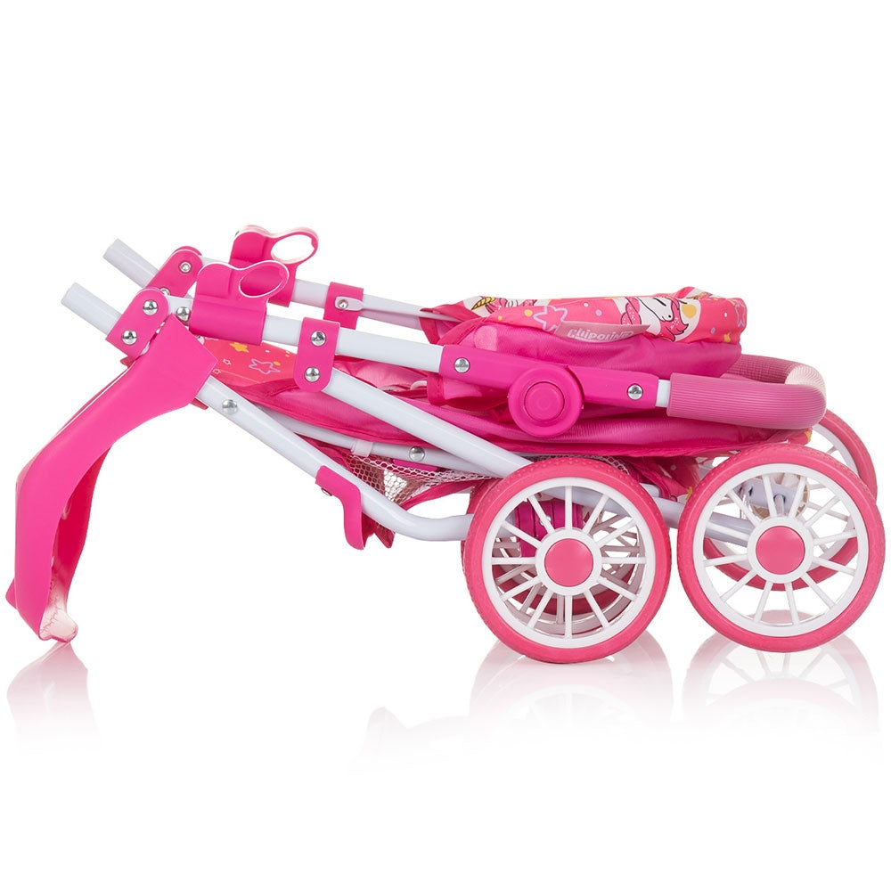 Carucior pentru papusi Chipolino Dolly unicorns