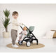 Carucior pentru papusi Smoby Maxi Cosi Twin albastru