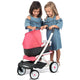 Carucior pentru papusi Smoby Quinny Combi 3 in 1 roz