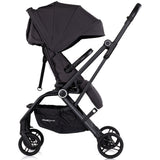 Carucior sport Chipolino Go Twist cu sezut rotativ charcoal