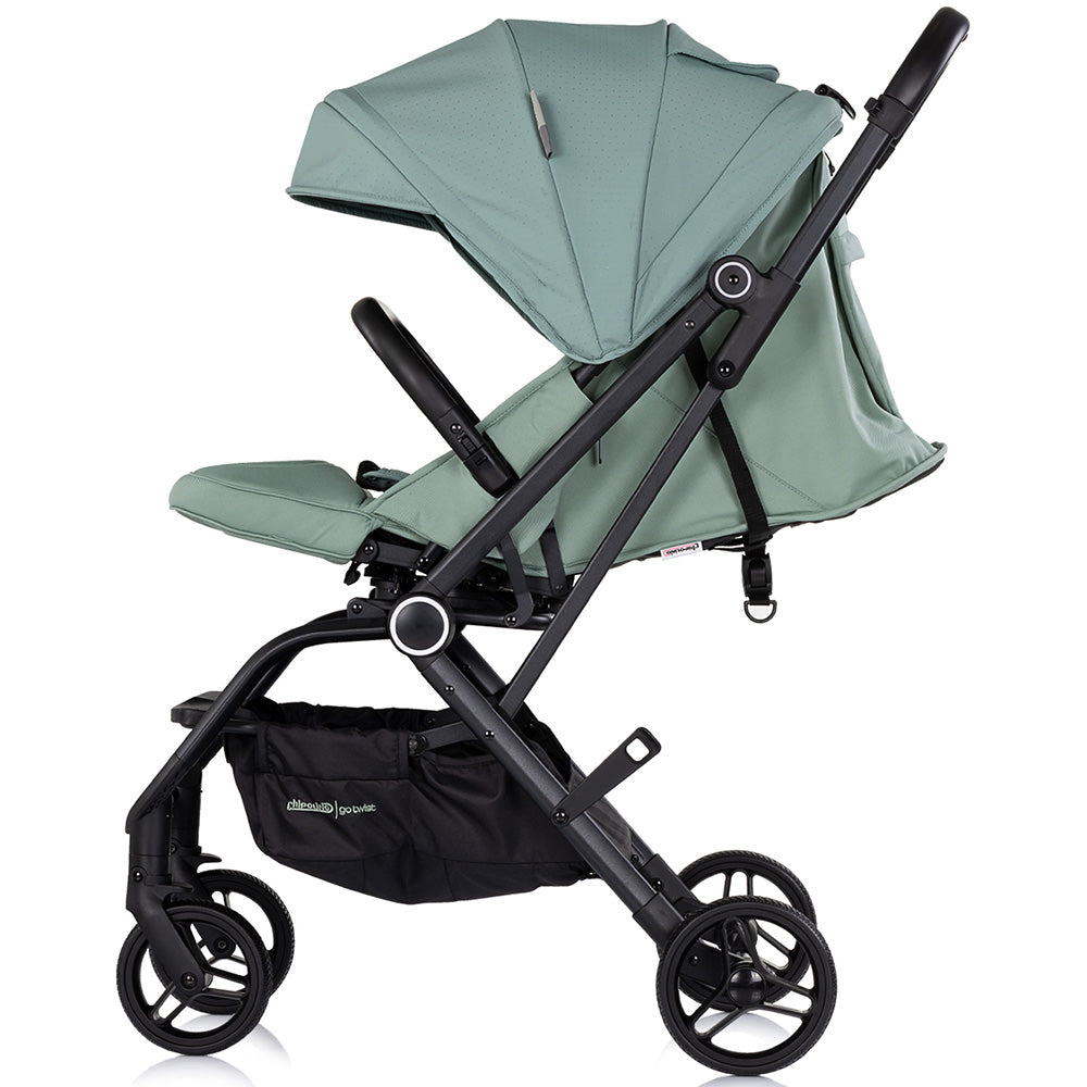 Carucior sport Chipolino Go Twist cu sezut rotativ matcha