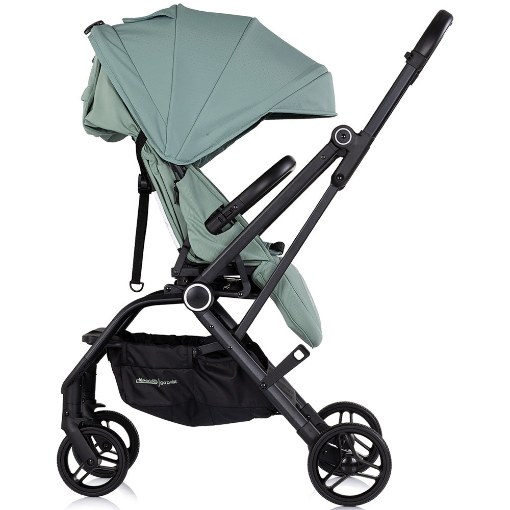 Carucior sport Chipolino Go Twist cu sezut rotativ matcha