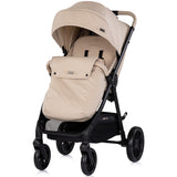 Carucior sport Chipolino Ultera cu husa picioare latte