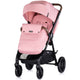 Carucior sport Chipolino Ultera cu husa picioare pink marshmallow