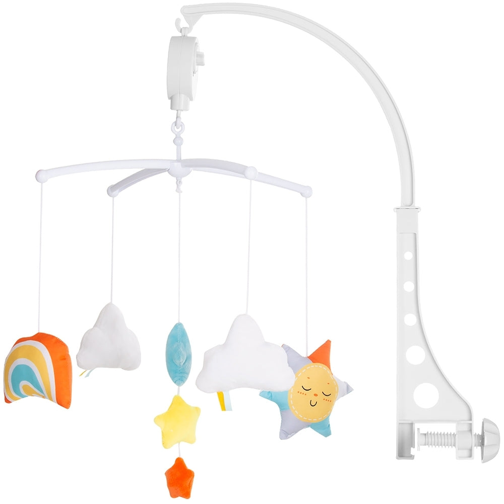 Carusel muzical pentru patut Chipolino Colorful clouds - gogobaby.ro