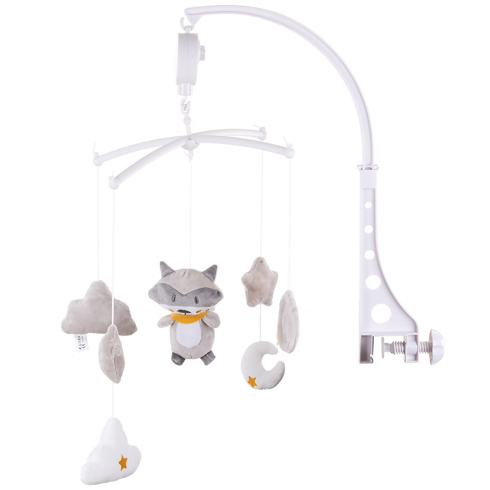 Carusel muzical pentru patut Chipolino Raccoon - gogobaby.ro