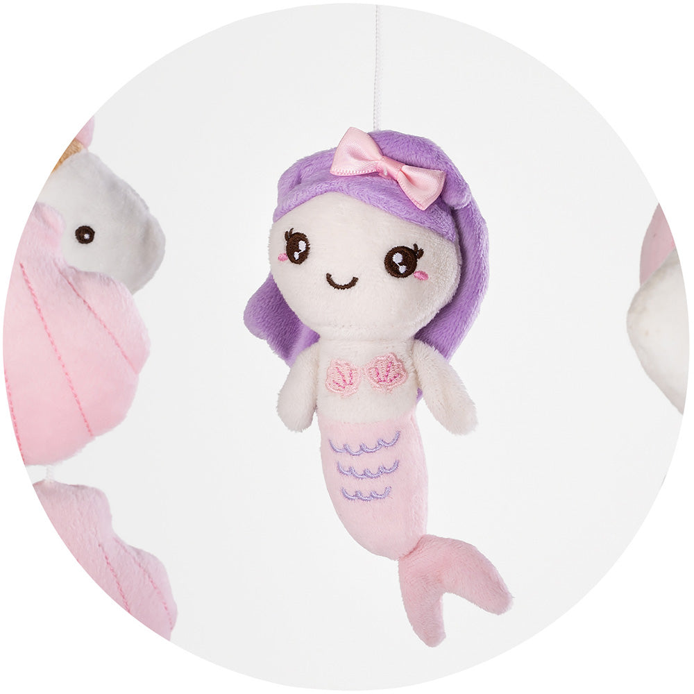 Carusel muzical pentru patut cu proiector Chipolino Mermaid