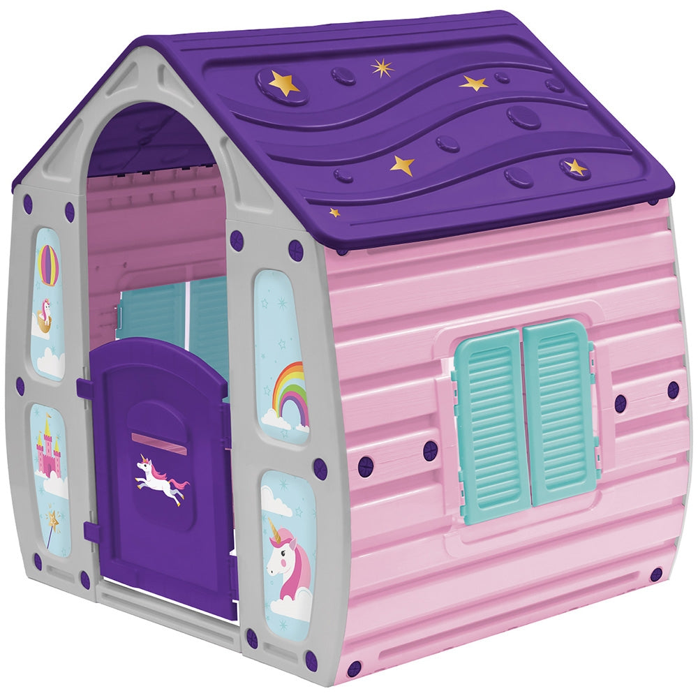 Casuta pentru copii Chipolino Magical House Unicorn - gogobaby.ro
