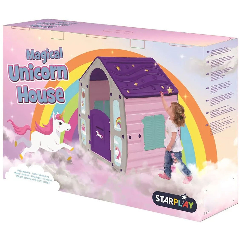 Casuta pentru copii Chipolino Magical House Unicorn - gogobaby.ro