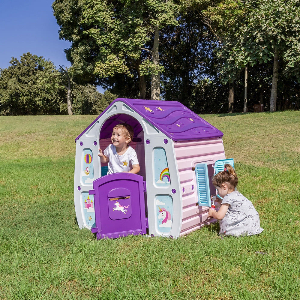 Casuta pentru copii Chipolino Magical House Unicorn - gogobaby.ro