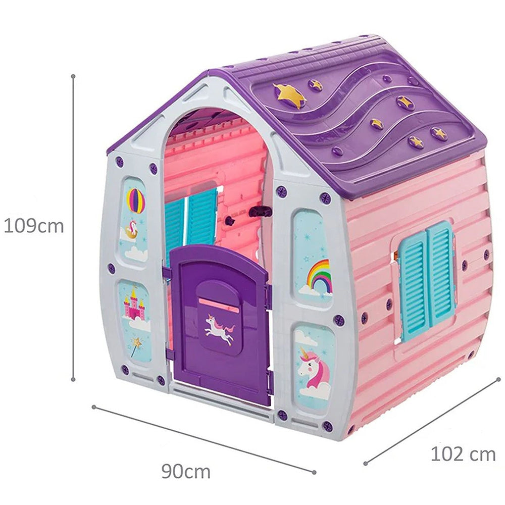 Casuta pentru copii Chipolino Magical House Unicorn - gogobaby.ro