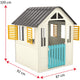 Casuta pentru copii Pilsan Country House gray