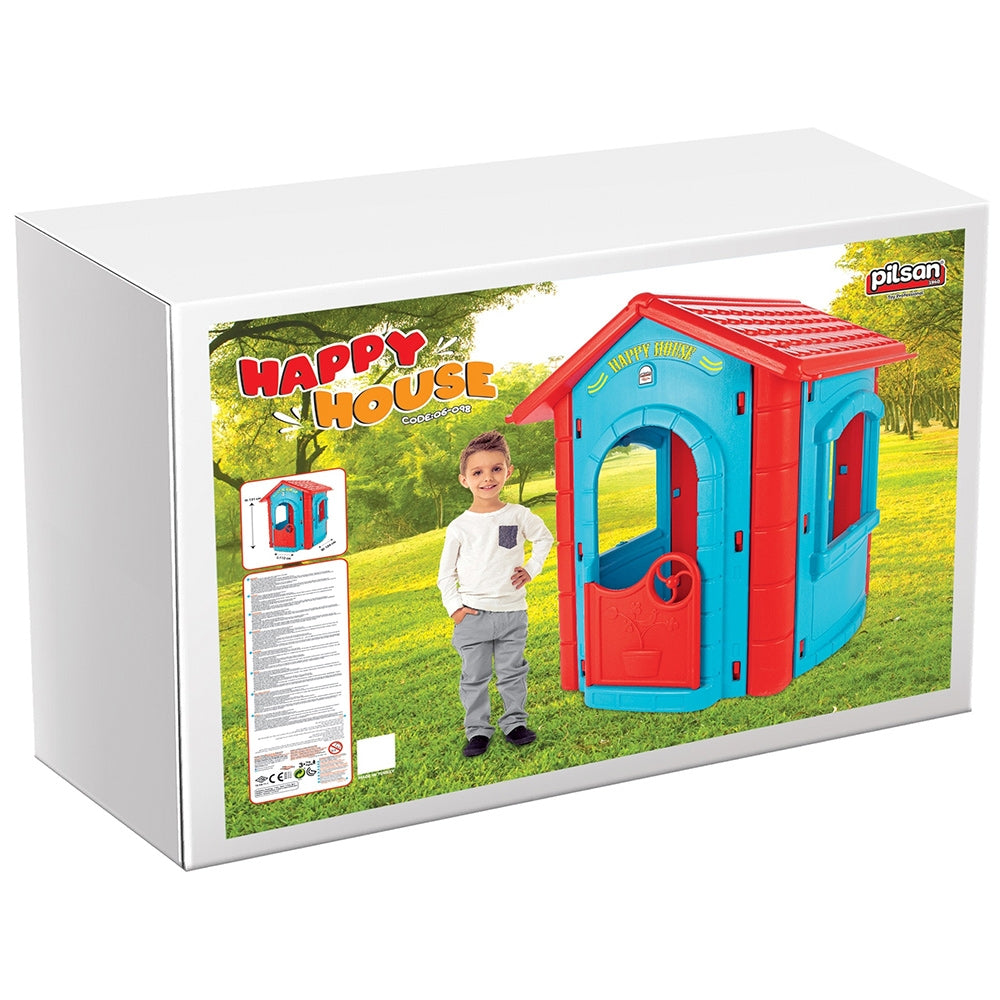Casuta pentru copii Pilsan Happy House blue - gogobaby.ro