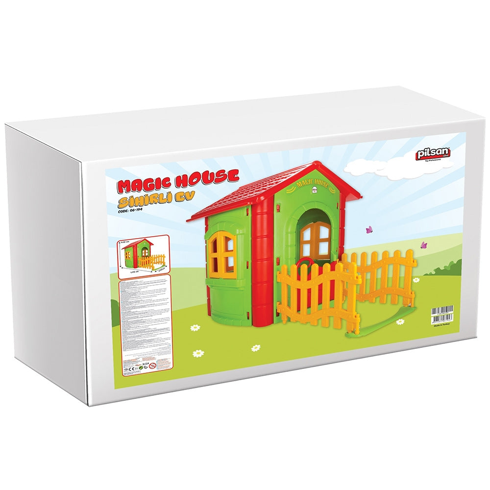 Casuta pentru copii Pilsan Magic House green - gogobaby.ro