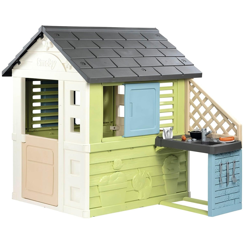 Casuta pentru copii Smoby Life Pretty cu bucatarie