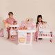 Centru de ingrijire pentru papusi Smoby Baby Nurse Large Doll`s Play Center cu 18 accesorii