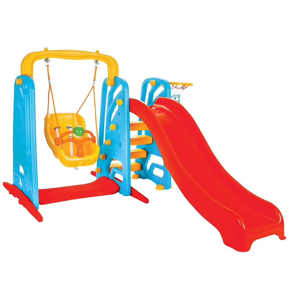 Centru de joaca Pilsan Cute Slide and Swing Set - gogobaby.ro