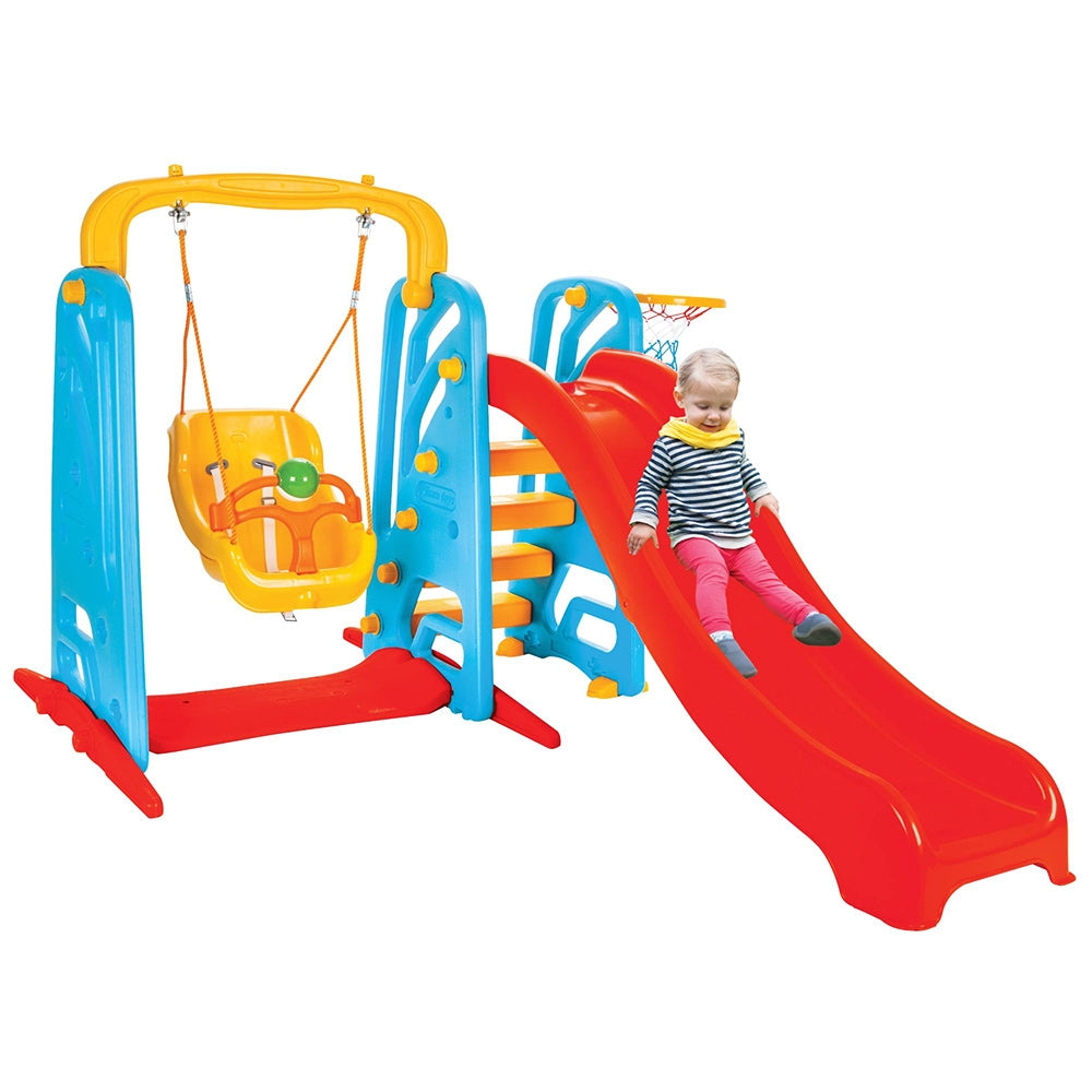 Centru de joaca Pilsan Cute Slide and Swing Set - gogobaby.ro