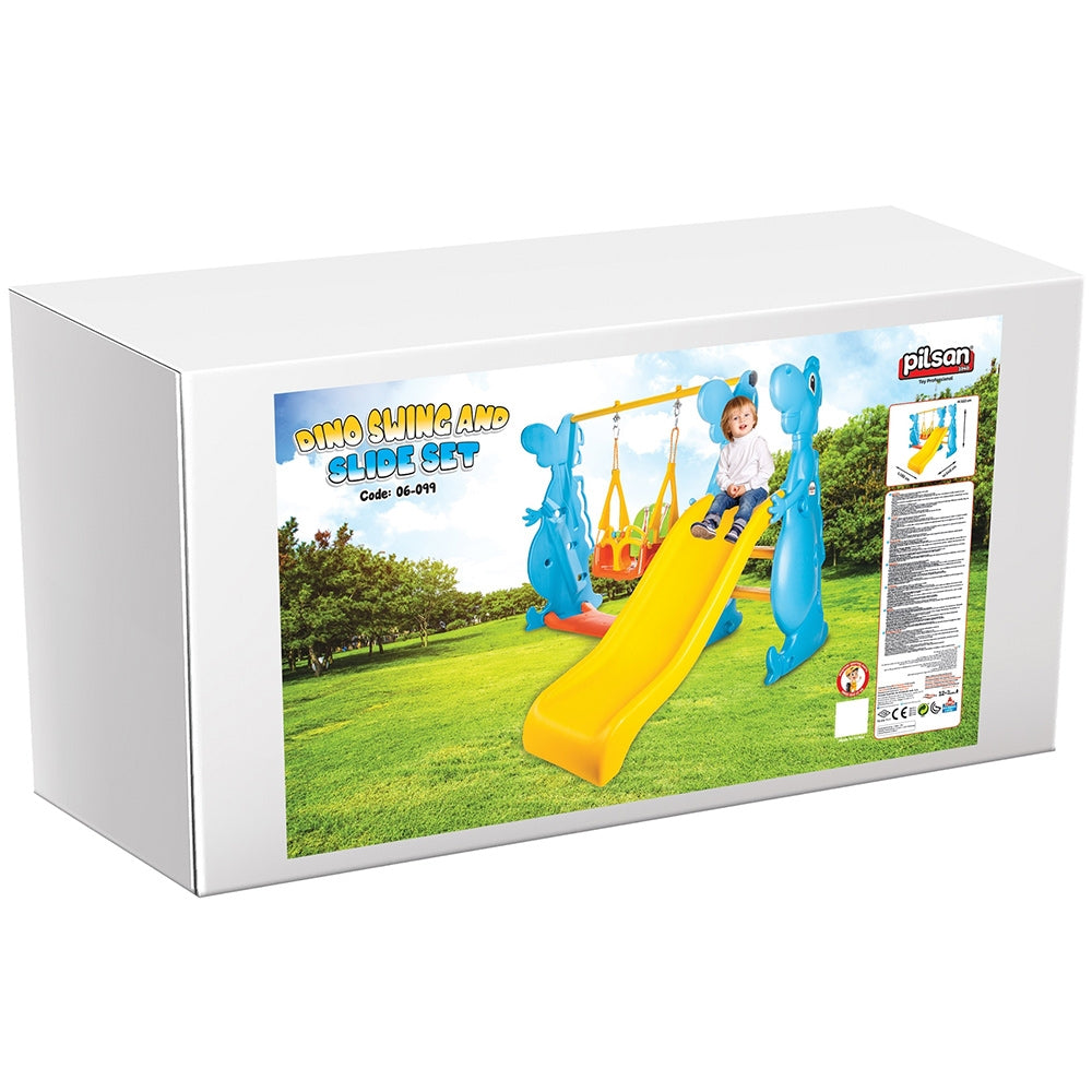 Centru de joaca Pilsan Dino Slide and Swing - gogobaby.ro
