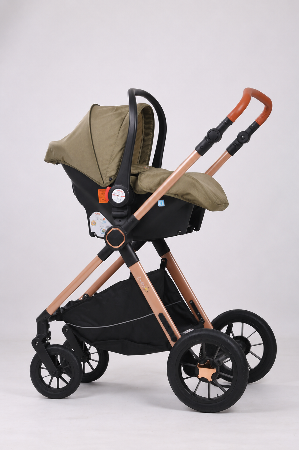Carucior L-Sun Marina 3 in 1 VERDE