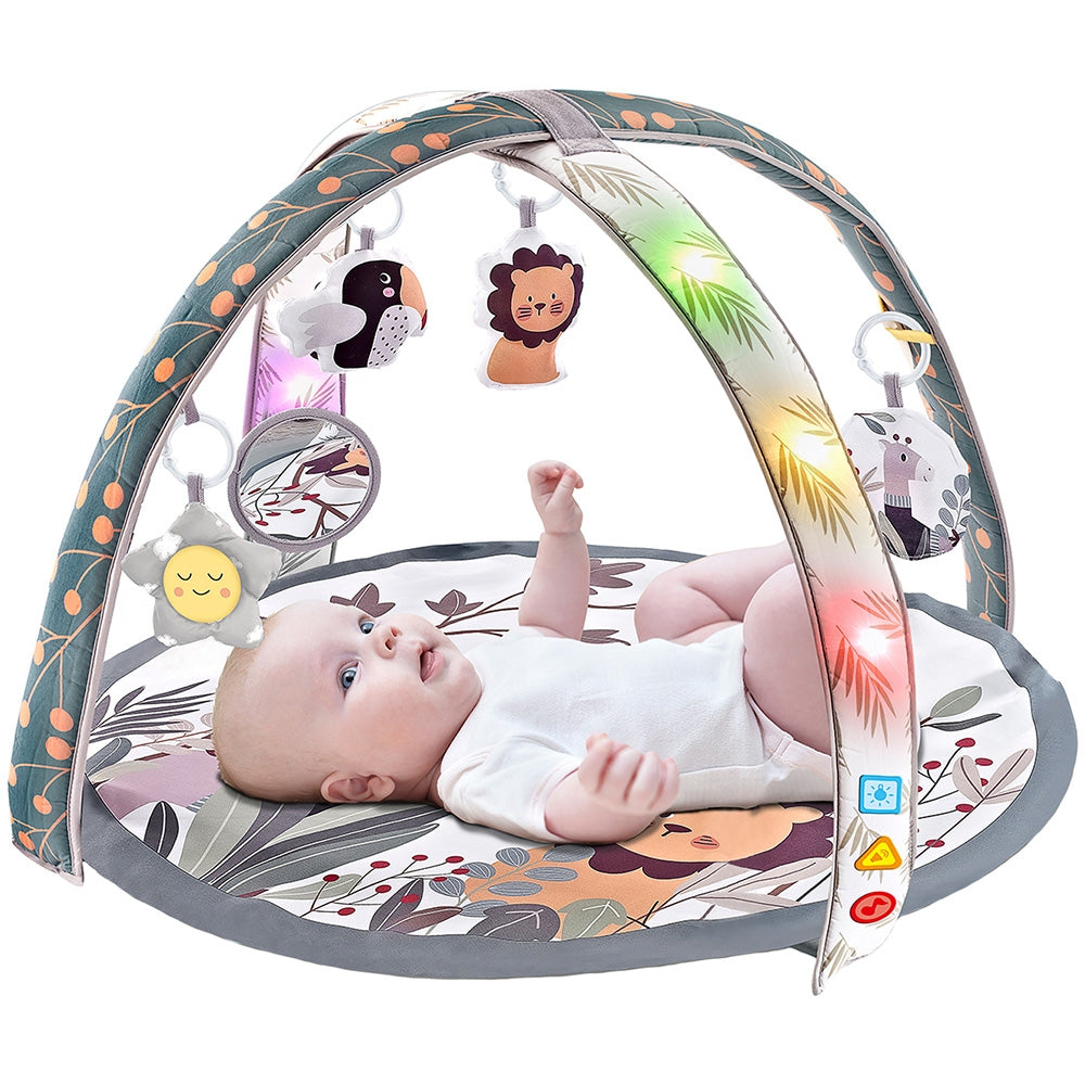 Covoras de joaca cu lumini si melodii Chipolino Lion - gogobaby.ro