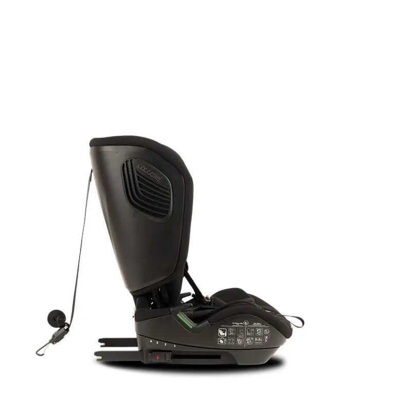 Scaun auto iSize 76-150 cm Coccolle TravelFold Carbon Black