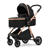 Carucior L-Sun Nadia 2 in 1 NEGRU