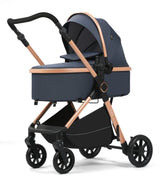 Carucior L-Sun Nadia 2 in 1 ALBASTRU