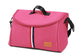 Carucior 2 in 1 L-Sun Nadia, Transformabil, Maner reversibil, Cadrul aluminiu, Include saculet de picioare, Geanta pentru parinti, Sustine 22 kg, Pink Orchid