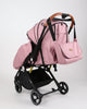 Carucior sport L-Sun Sky, Tip Troller, Maner Reversibil, Husa Picioare, Geanta Scutece, Pink Oasis