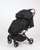 Carucior sport L-Sun Sky, Tip Troller, Maner Reversibil, Husa Picioare, Geanta Scutece, Black