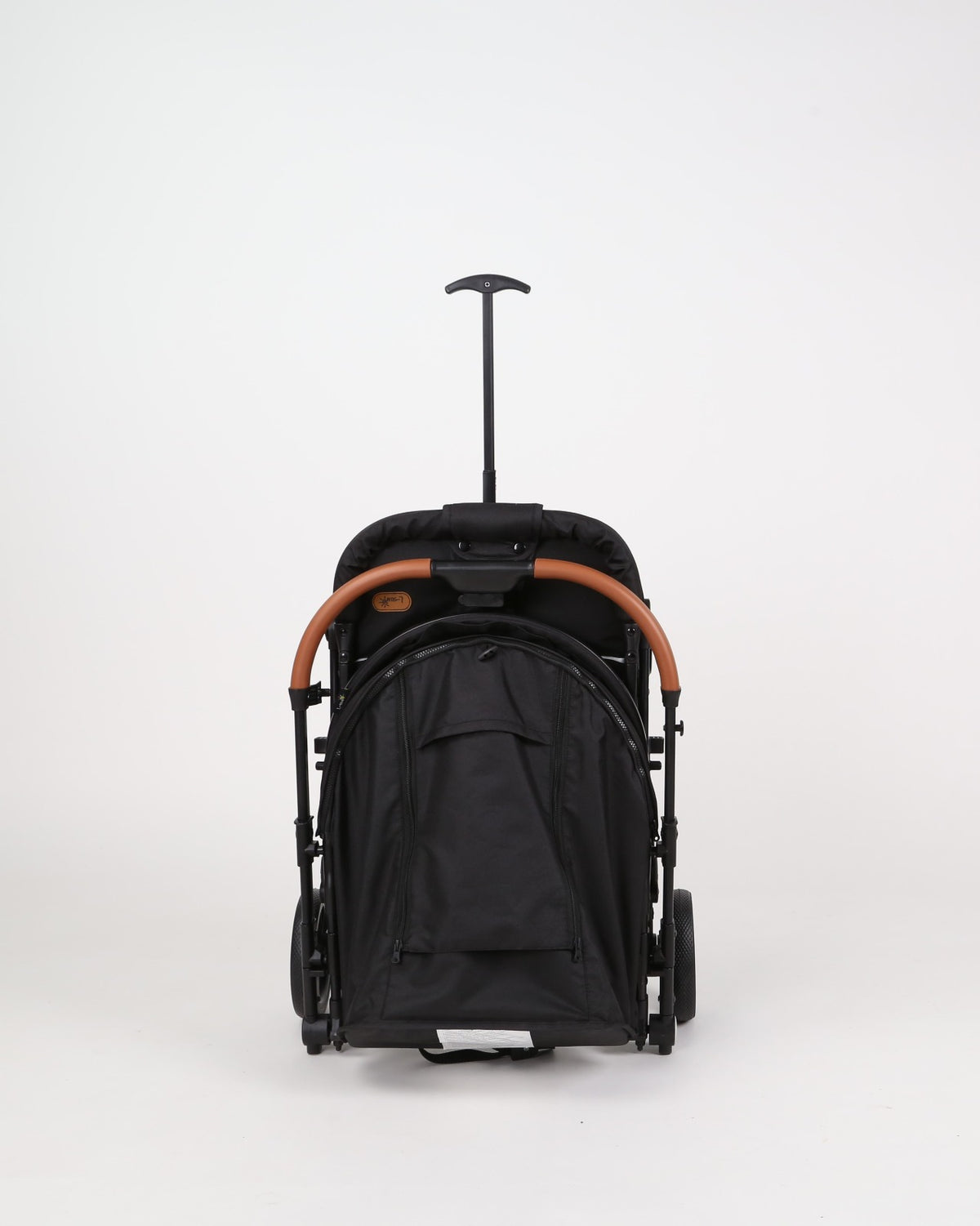 Carucior sport L-Sun Sky, Tip Troller, Maner Reversibil, Husa Picioare, Geanta Scutece, Black - gogobaby.ro